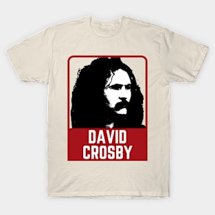 David crosby ~~~ 70s vintage T-Shirt